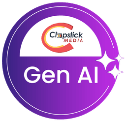Clapstick Media AI Logo